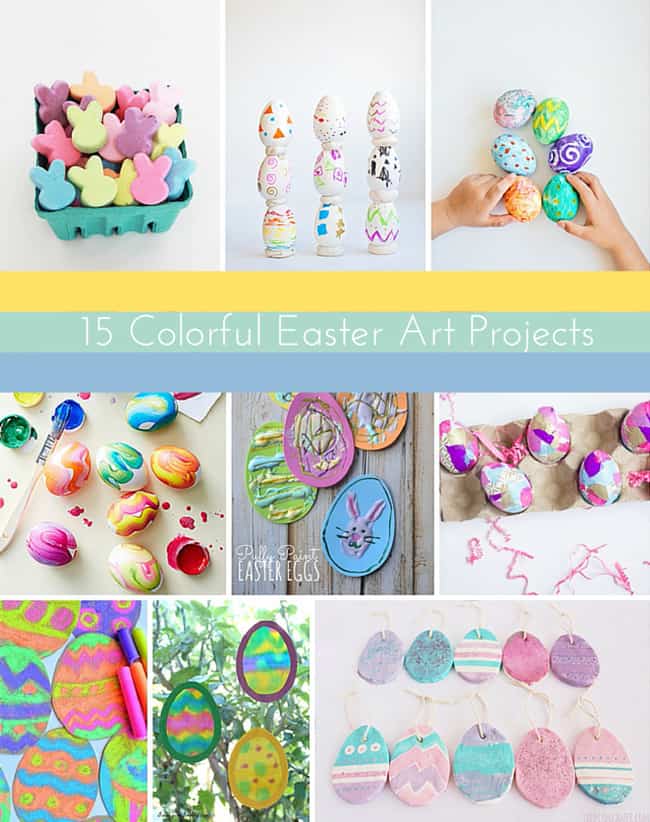 hello, Wonderful - 15 COLORFUL EASTER ART PROJECTS