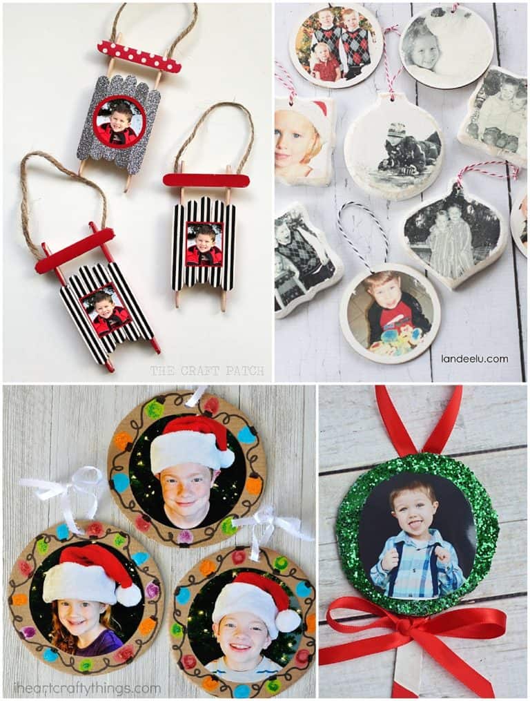 12 DIY PHOTO CHRISTMAS TREE ORNAMENTS Hello Wonderful