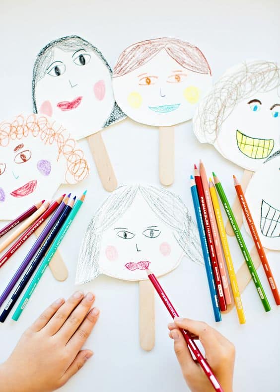 12 kreativní autoportrét umělecké projekty pro děti | Big IT Trainings