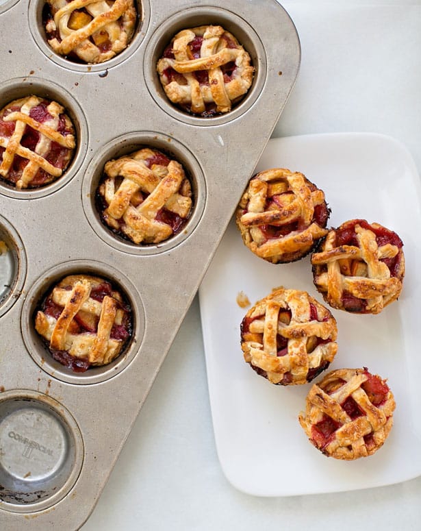 COOKING WITH KIDS: MINI PEACH RASPBERRY PIES