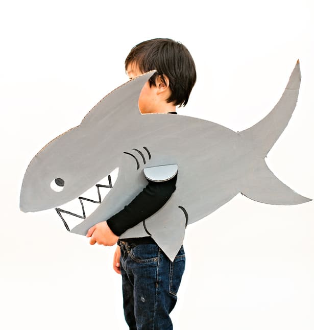shark crafts for kindergarten