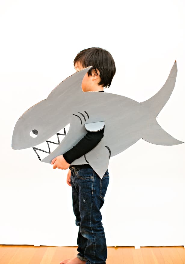 how to make a fish costume for kids