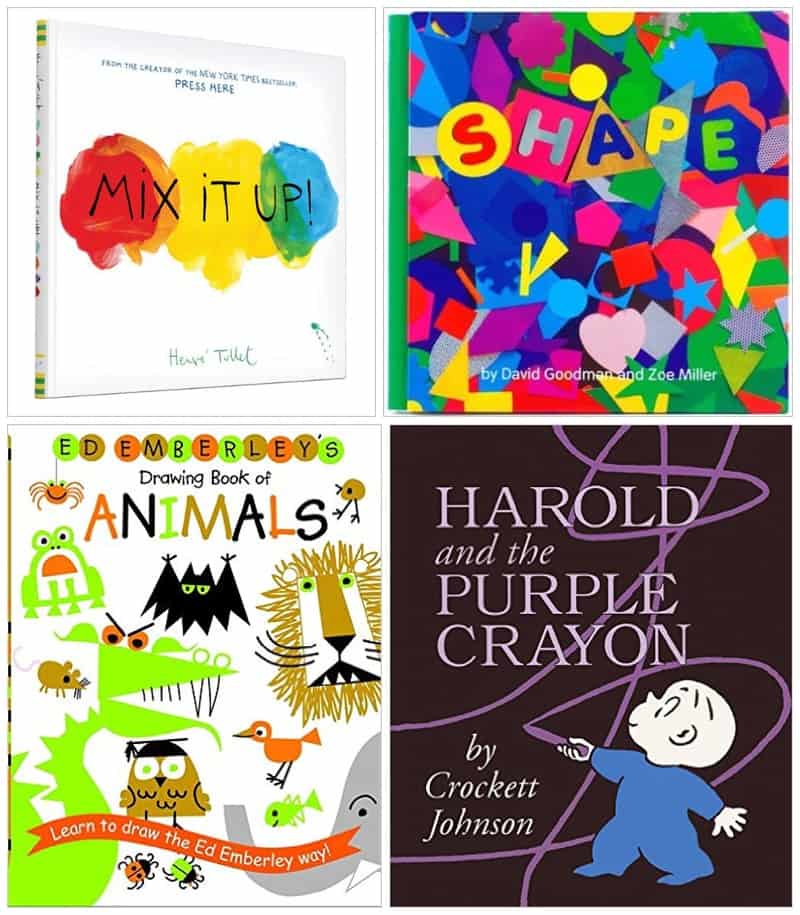 BEST ART BOOKS FOR KIDS AGES 3-6