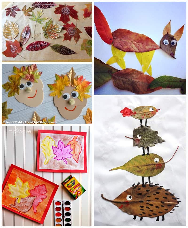 20 ARTSY FALL LEAF PROJECTS FOR KIDS