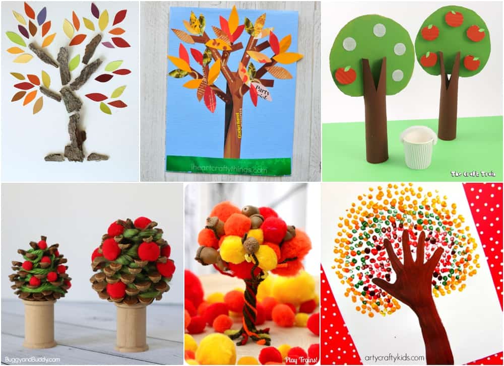 Fall Tree Art Project Kindergarten - Fall Tree Art Project For Kids ...