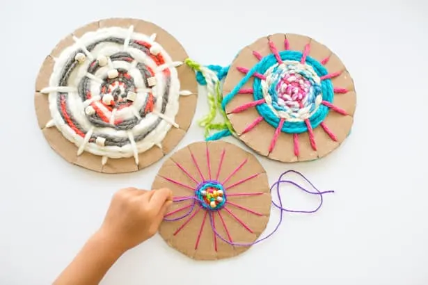 Get Creative with Kids: DIY Loom for Weaving