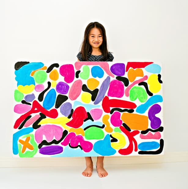 pictures to paint on canvas for kids