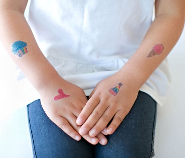DIY Temporary Safety Tattoos  The Nerds Wife