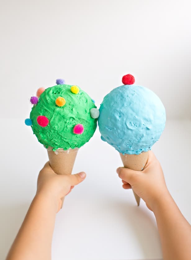 Play-Doh How-To: make a pretend ice cream cone