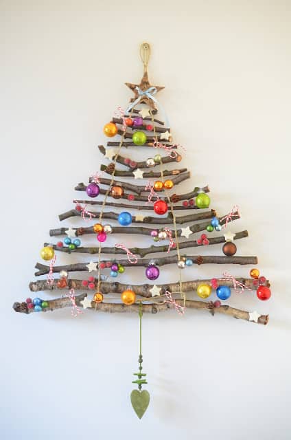 Gorgeous Tin Foil Christmas Tree Ornaments - Happy Hooligans