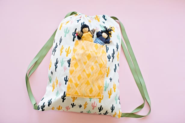The Best Drawstring Backpack Pattern - AppleGreen Cottage