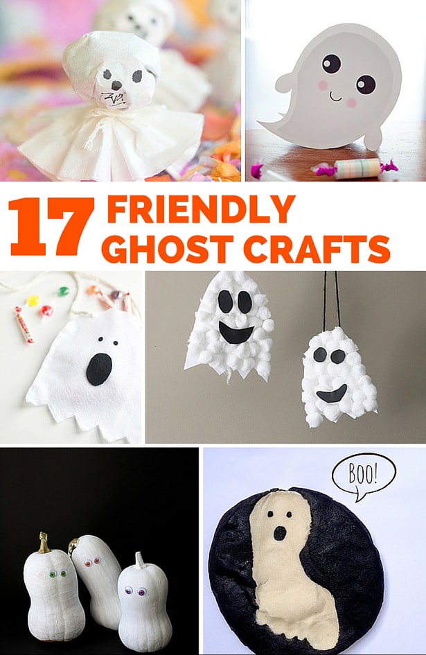 hello, Wonderful - 17 FRIENDLY AND TOTALLY NOT SCARY GHOST CRAFTS FOR KIDS