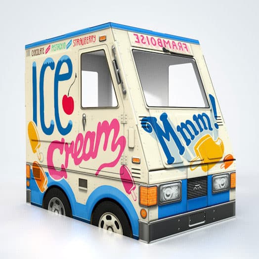large ice cream van toy