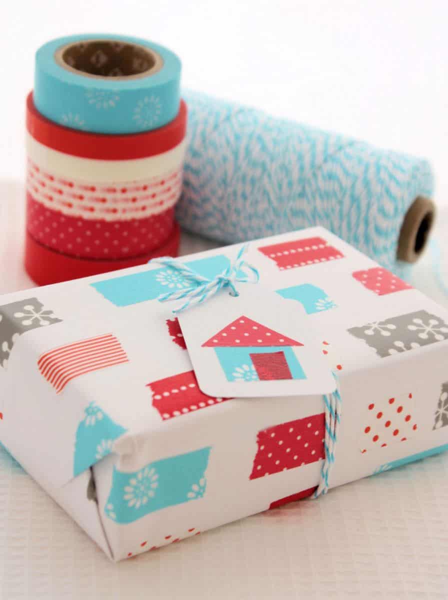 Easy Way to Wrap a Gift With Tape