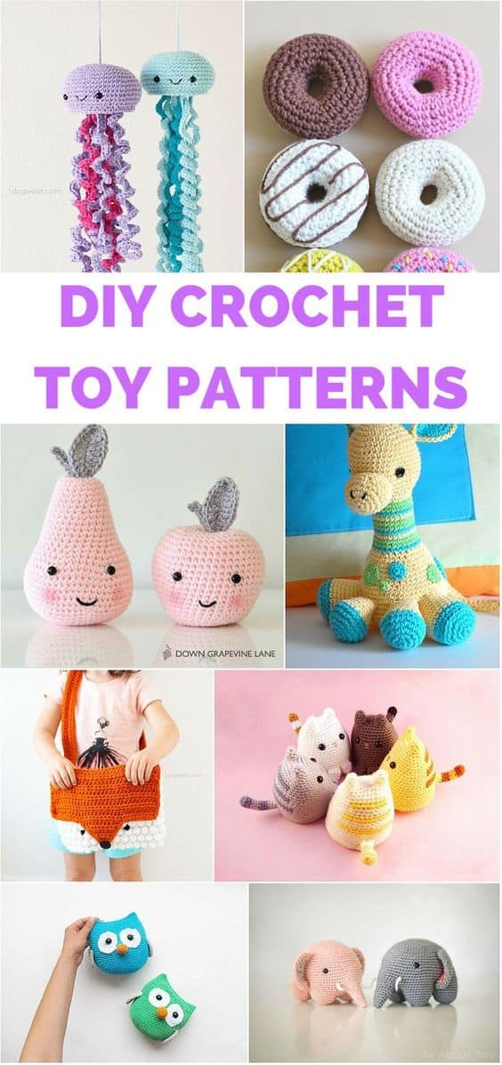 easy crocheting patterns for kids