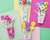 HOW TO MAKE 3D PAPER FLOWER BOUQUETS WITH VIDEO