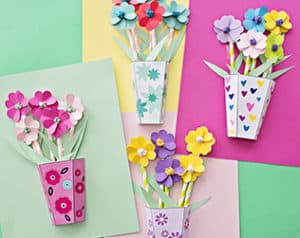 HOW TO MAKE 3D PAPER FLOWER BOUQUETS WITH VIDEO