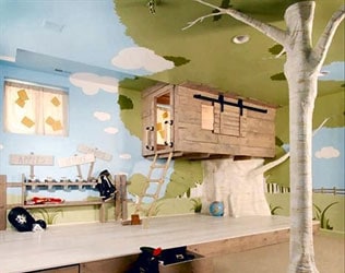 1 Imaginative Indoor Tree Houses Kids 