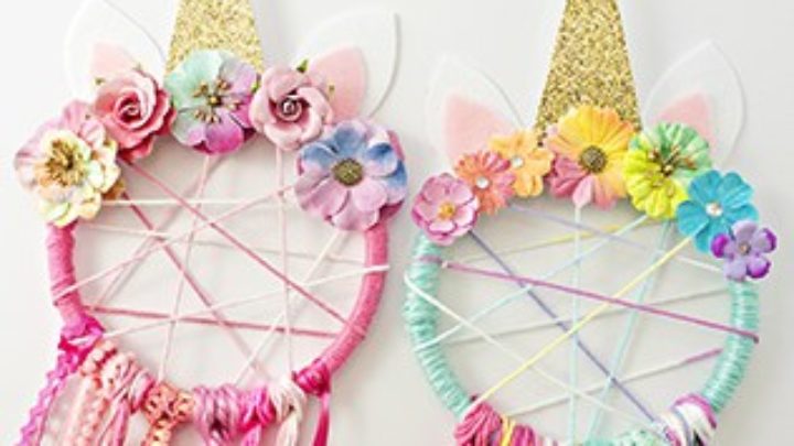 Unicorn Dream Catcher Yarn Craft Kit by Creatology™