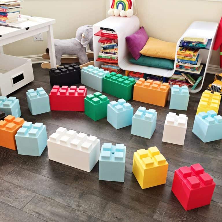 giant soft lego blocks