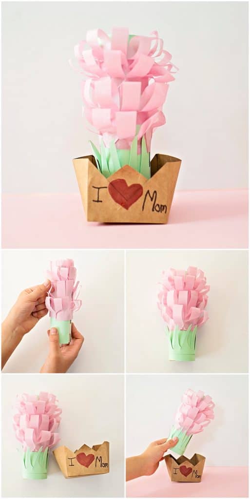 PAPER TISSUE HYACINTH FLOWER POTS - hello, Wonderful