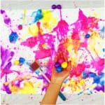 PAINT BALL PAINTING - hello, Wonderful