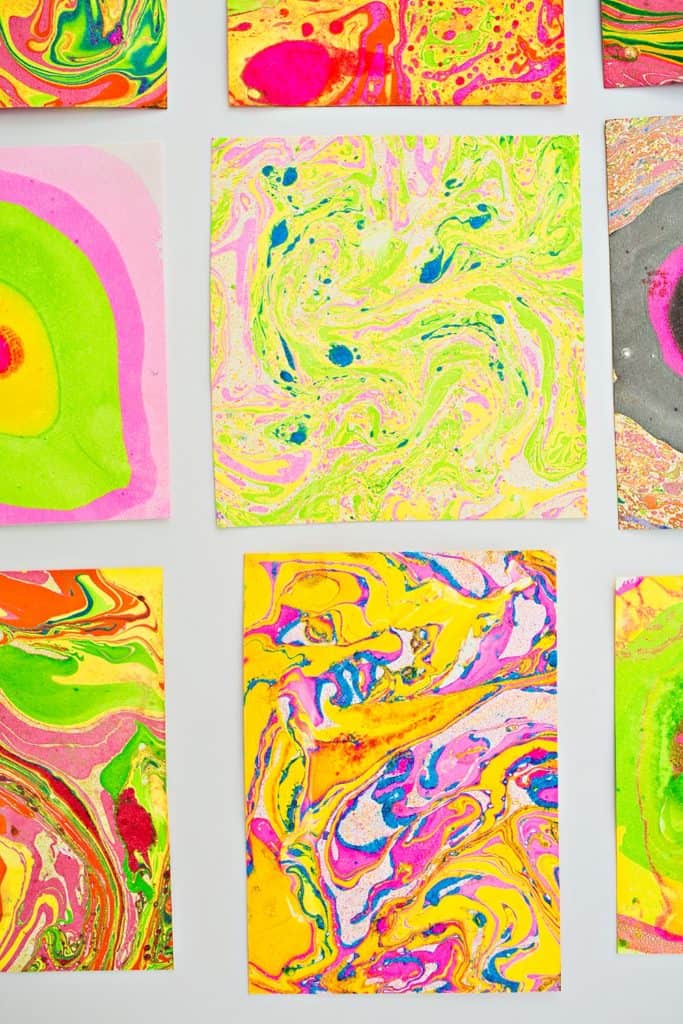 EASY DIY PAPER MARBLING AT HOME - hello, Wonderful