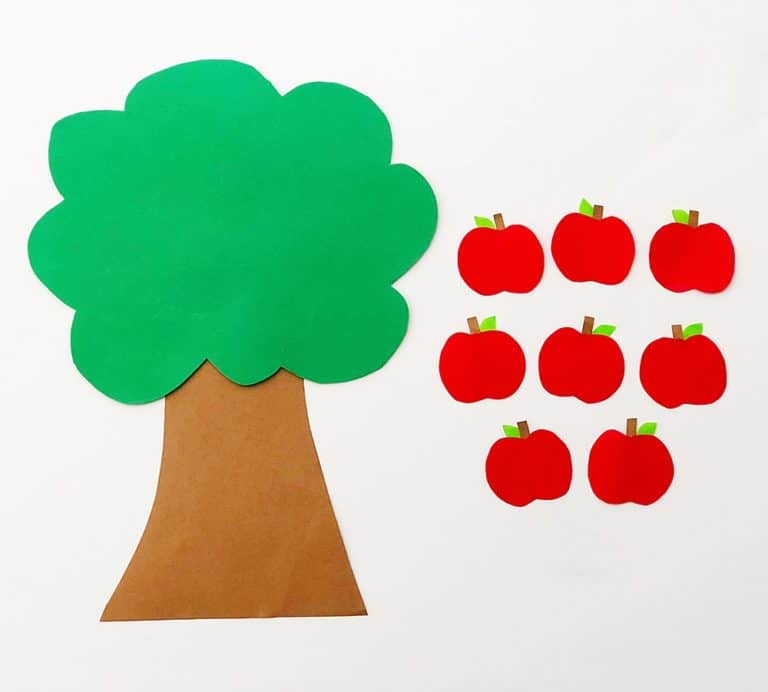 APPLE TREE MATH GAME LEARNING ACTIVITY - hello, Wonderful