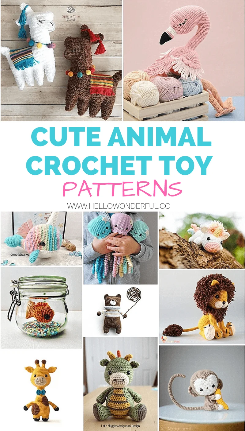 How To Crochet Animals: Easy Crochet Animal Patterns For Beginners:  Loveable, Easy Crochet Animal Pattern