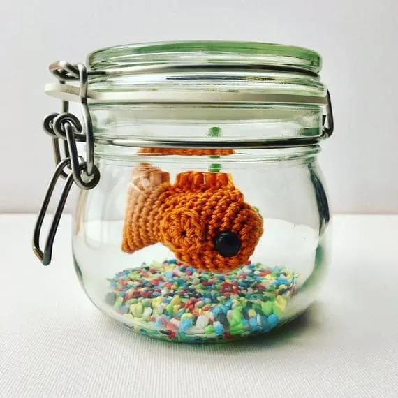 fish animal crochet toy pattern
