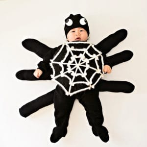 DIY ITSY BITSY SPIDER BABY COSTUME - hello, Wonderful