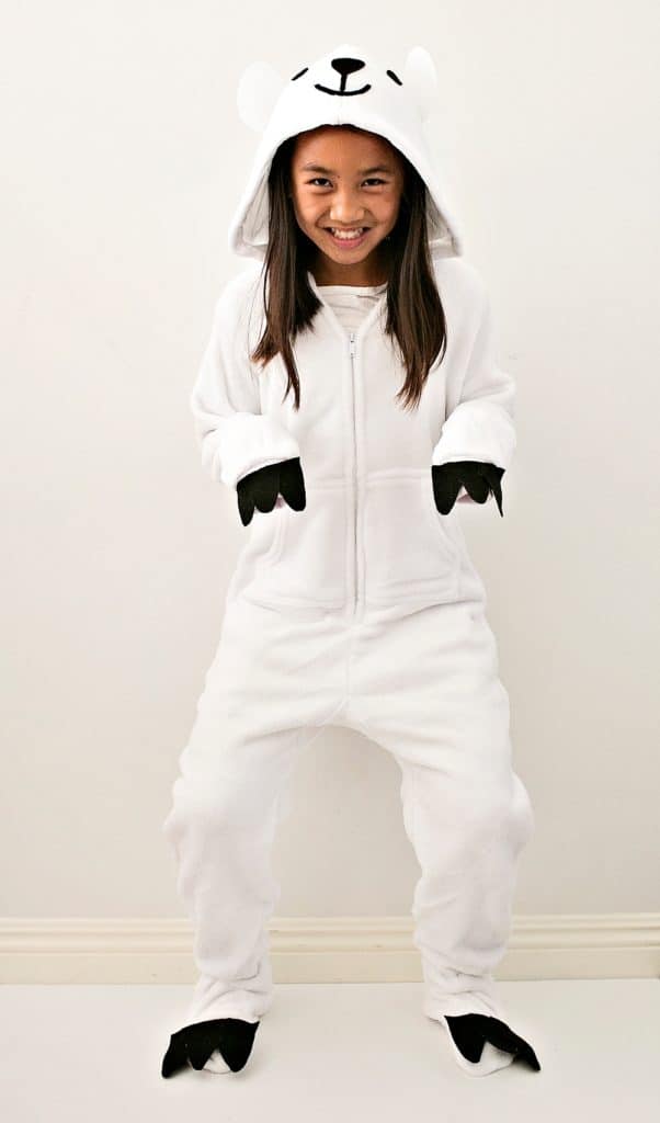 POLAR BEAR COSTUME DIY - hello, Wonderful