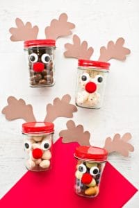 RUDOLPH REINDEER JAR TREATS AND GIFTS - hello, Wonderful