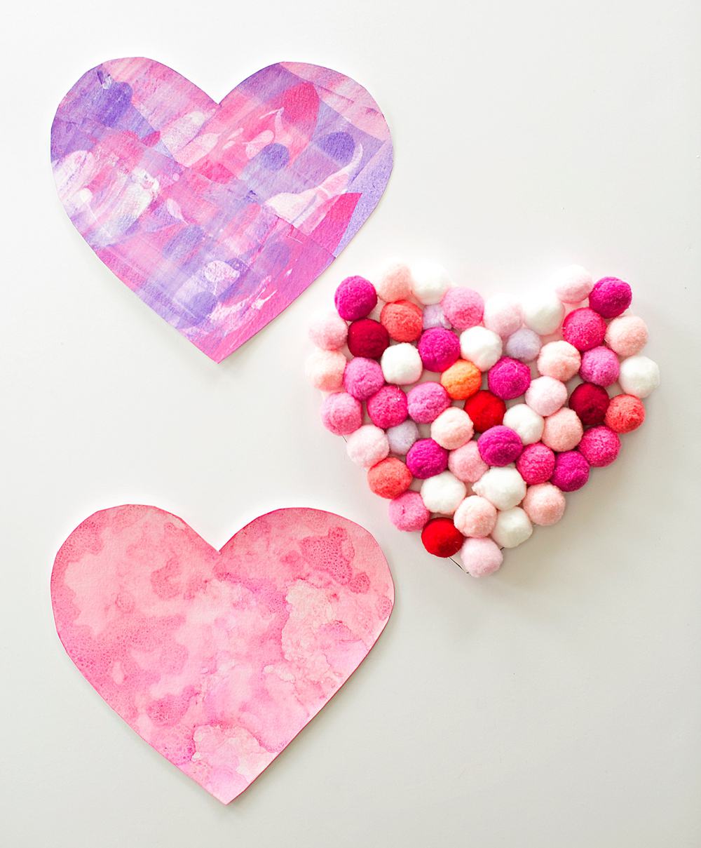 3 EASY VALENTINE ART PROJECTS FOR KIDS hello, Wonderful