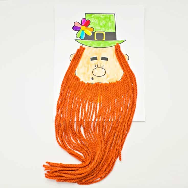 TRIM THE LEPRECHAUN BEARD CRAFT - hello, Wonderful