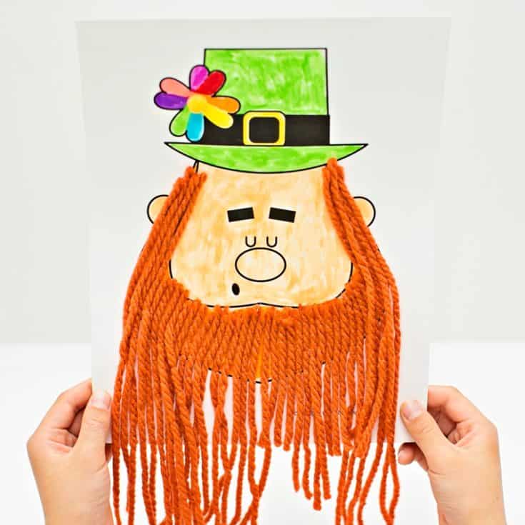 TRIM THE LEPRECHAUN BEARD CRAFT - hello, Wonderful