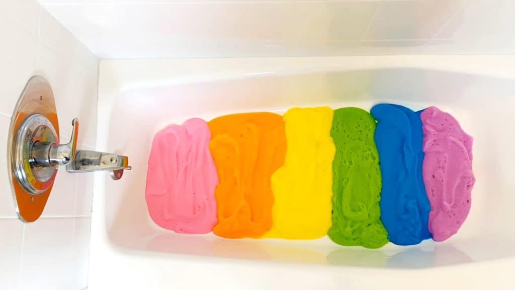 How to make Fluffy Soap Foam for Sensory Play - Messy Little Monster