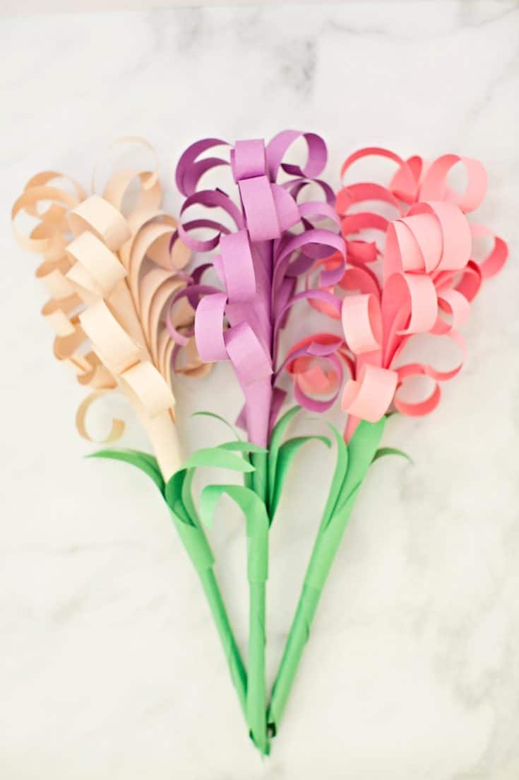 GIANT DIY PAPER HYACINTH FLOWER BOUQUET - hello, Wonderful