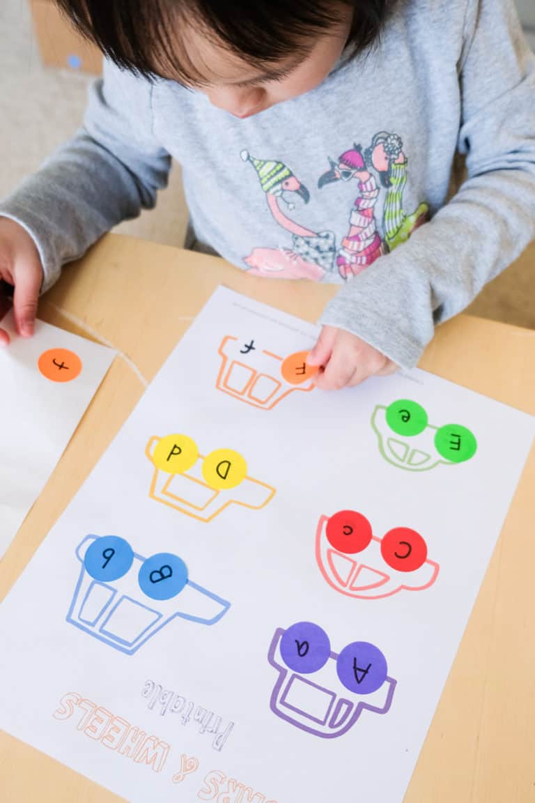 CARS AND WHEELS LEARNING PRINTABLE - hello, Wonderful