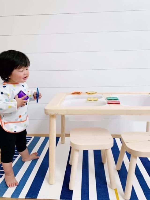 Fun Sensory Play for Kids | The Flisat Ikea Sensory Table & More