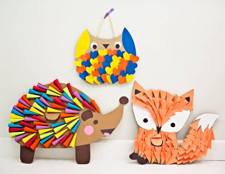 DIY WOODLAND ANIMAL FOX HEDGEHOG AND OWL HALLOWEEN COSTUMES FOR KIDS ...