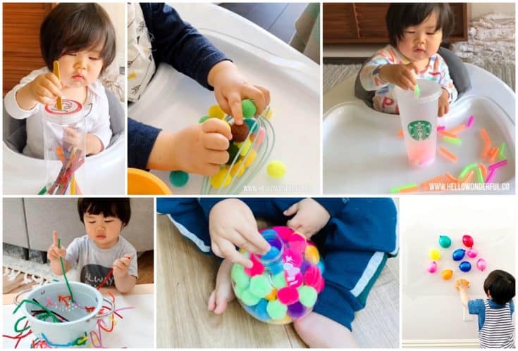 10 EASY BABY TODDLER FINE MOTOR SKILLS ACTIVITIES - hello, Wonderful