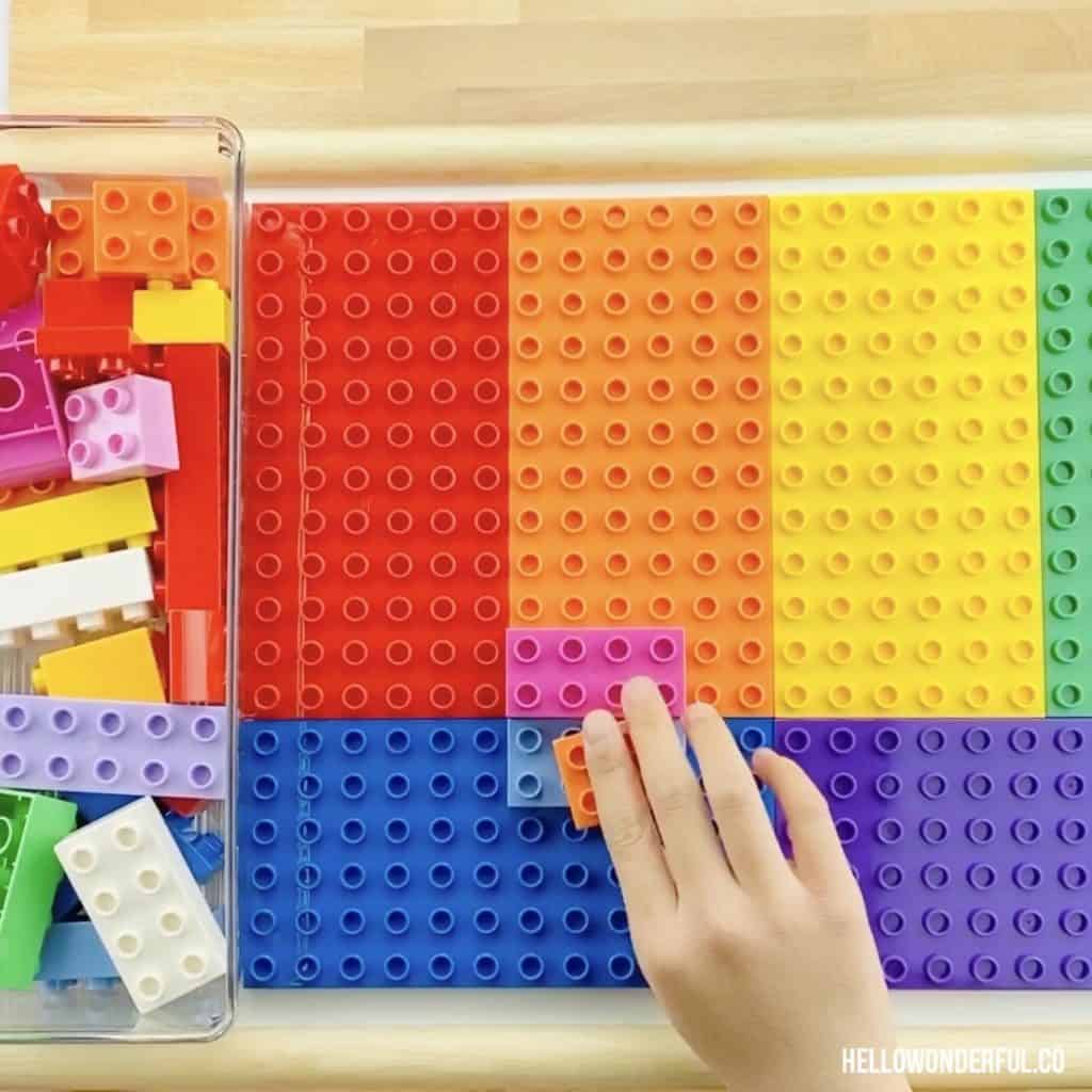 DIY Lego Tray 