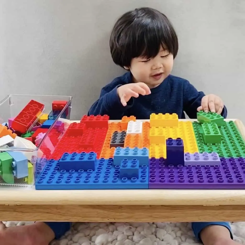 DIY LEGO Table with Storage & Removable Tray  Lego table with storage, Lego  table, Lego table diy