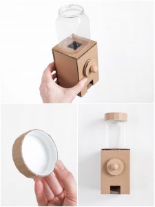 DIY CARDBOARD GUMBALL MACHINE – Idiom Studio