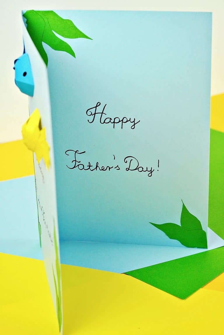 Father's Day Fish Card - Hello, Wonderful