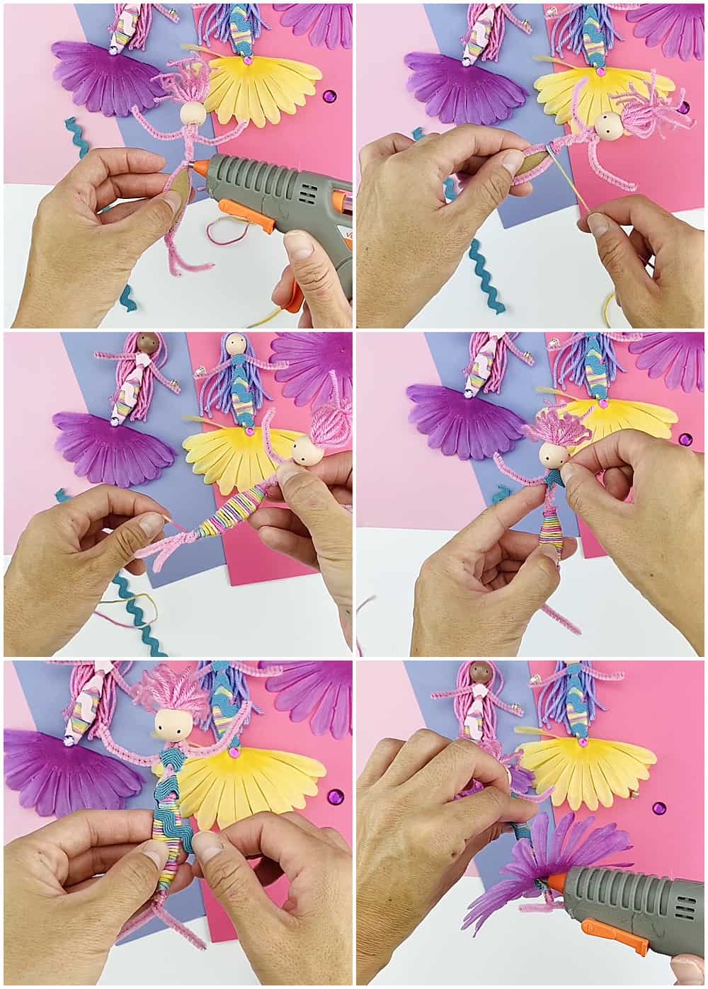 PIPE CLEANER MERMAID DOLLS - Hello Wonderful