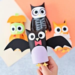 HALLOWEEN PAPER TUBE OWLS - hello, Wonderful