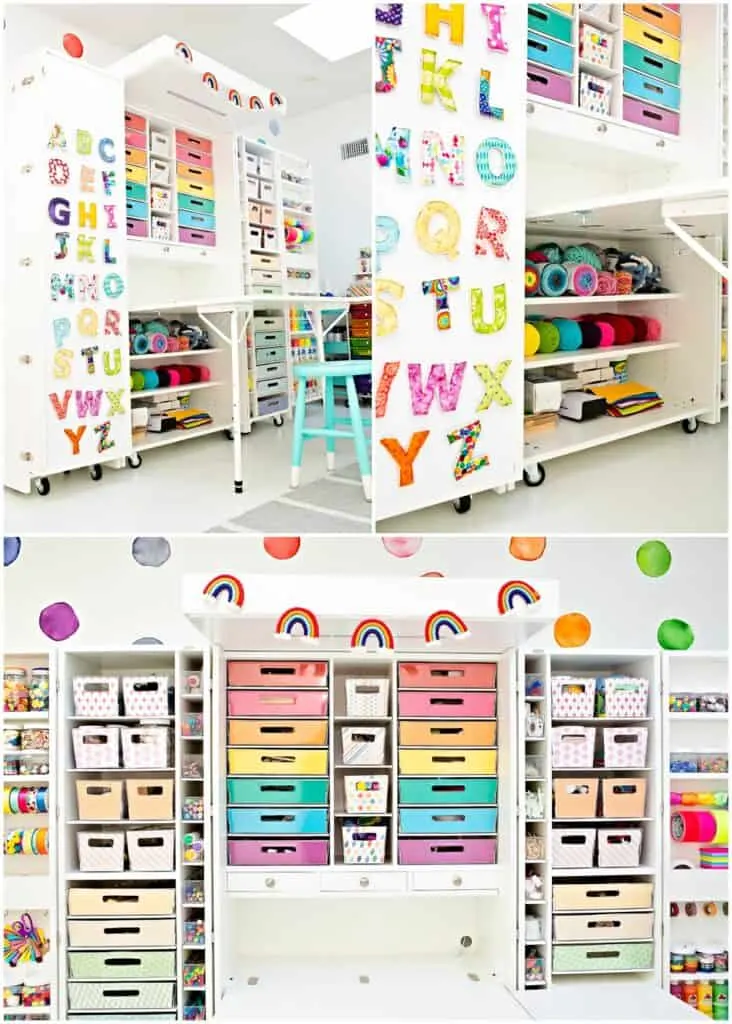 Organizing Kids Craft Supplies - $100 Room Challenge  Kids craft storage,  Craft closet organization, Kids craft supplies