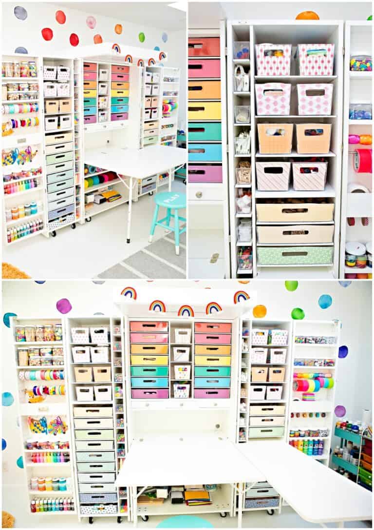 Dreambox Craft Storage Craft room by Create Room